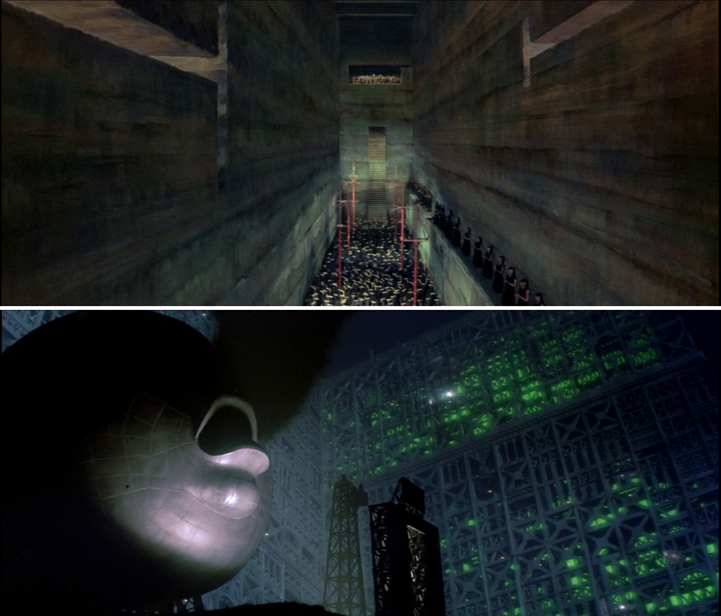Planets Arrakis (top) and Giedi Prime (bottom) in Dune (Screenshots: Dune)